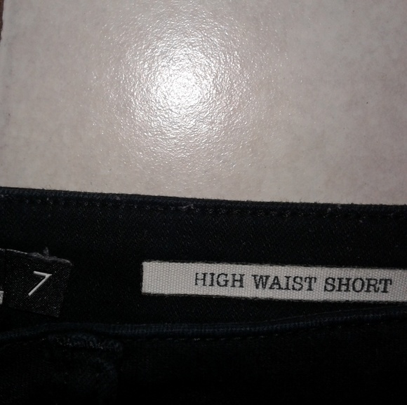 Black High Waisted shorts - Picture 2 of 3